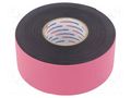 Tape: self-amalgamating; black; 38mm; L: 6.7m; Thk: 0.76mm; -40÷80°C HELLERMANNTYTON HTAPE-POWER600-38