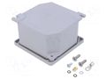 Enclosure: multipurpose; X: 100mm; Y: 100mm; Z: 59mm; aluminium; grey ILME ILME-APV9