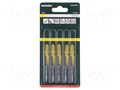 Hacksaw blade-set; wood,plastic; 51mm; 14teeth/inch; BASIC WOOD METABO MTB.623631000