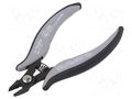 Pliers; cutting,miniature,curved; ESD; 138mm PIERGIACOMI PG-TR5020D