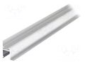 Profiles for LED modules; natural; L: 1m; FRAME14; aluminium TOPMET TOP-FRAME14-1M