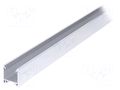 Profiles for LED modules; natural; L: 1m; LINEA20; aluminium TOPMET TOP-LINEA20-1M