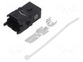 Connector: HDC; contact insert; male; Han® 1A; PIN: 4; 3P+PE; Han D® HARTING 09100033001
