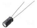 Capacitor: electrolytic; THT; 6.8uF; 35VDC; Ø4x7mm; Pitch: 1.5mm PANASONIC EEAGA1V6R8