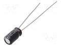 Capacitor: electrolytic; THT; 6.8uF; 35VDC; Ø4x7mm; Pitch: 1.5mm PANASONIC EEAGA1V6R8