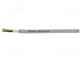 Wire: servo drive; TOPFLEX®611-PUR; 4G6mm2; PUR; grey; stranded; Cu HELUKABEL TOPFLEX611P-4G6