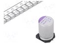 Capacitor: polymer; 68uF; 50VDC; SMD; OS-CON SVPK; ±20%; Ø8x12mm PANASONIC 50SVPK68M