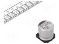 Capacitor: hybrid; 270uF; 25VDC; SMD; ESR: 20mΩ; ±20%; Ø10x10mm; 1.8A NICHICON GYD1E271MCQ1GS
