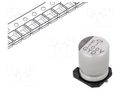 Capacitor: hybrid; 100uF; 35VDC; SMD; ESR: 27mΩ; ±20%; Ø8x10mm; 1.4A NICHICON GYD1V101MCQ1GS