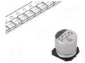 Capacitor: electrolytic; low ESR; SMD; 470uF; 25VDC; Ø10x10mm; ±20% NICHICON UCL1E471MNL1GS