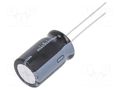 Capacitor: electrolytic; low ESR; THT; 5600uF; 10VDC; Ø16x25mm NICHICON UHW1A562MHD6