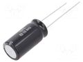 Capacitor: electrolytic; THT; 2200uF; 25VDC; Ø12.5x25mm; Pitch: 5mm PANASONIC ECA1EHG222