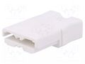 Connector: DC supply; plug; hermaphrodite; SBS® 50; for cable ANDERSON POWER PRODUCTS SBS50WHT