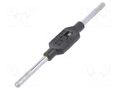 Tap wrench; steel; Grip capac: 1/16"-1/2",G 1/8",M1-M12; 176mm VÖLKEL VOLKEL-14015