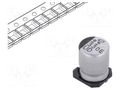 Capacitor: electrolytic; SMD; 330uF; 25VDC; Ø8x10mm; ±20%; 5000h NICHICON UUD1E331MNL1GS