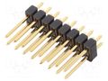 Connector: pin strips; pin header; male; PIN: 16; SL 22; THT; 2.54mm FISCHER ELEKTRONIK SL22.139.16G