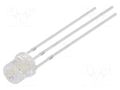 LED; red/yellow; 5mm; 140°; Front: flat; 2.1÷2.6VDC; No.of term: 3 OPTOSUPPLY OSRYMC57E1A