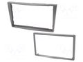 Radio frame; Opel,Renault,Suzuki; 2 DIN; dark grey,grey (dark) COMPOTECH RAM-40.100.21