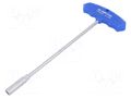 Wrench; 6-angles,socket spanner; HEX 9mm; Chrom-vanadium steel KING TONY KT-115H09M-10