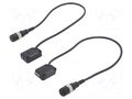 Sensor: photoelectric; transmitter,receiver; Range: 0÷15m; PNP OMRON E3Z-T81-M1J-03M
