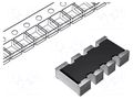 Resistor network: Y; SMD; ±5%; 100Ω; No.of resistors: 4; -55÷125°C BOURNS CAY16-101J4LF
