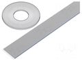 Wire: ribbon; 0.635mm; wire; Cu; unshielded; LSZH; grey; 30.5m 3M HF447-100-10