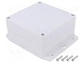Enclosure: multipurpose; X: 120mm; Y: 120mm; Z: 60mm; polycarbonate GAINTA G278MF-IP67