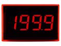 Voltmeter; digital,mounting; 0÷200mV; on panel; LED; 3,5 digit LASCAR SP100