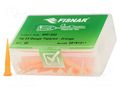 Needle: plastic; 1.25"; Size: 23; straight,conical; 0.33mm FISNAR FIS-23H