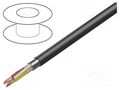 Wire; 2x2x0.8mm; for direct burial,EiB/KNX,outdoor; wire; Cu; PE HELUKABEL E-BUS-2X2X0.8-BK