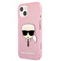 Karl Lagerfeld Glitter Karl&#39;s Head Case for iPhone 13 mini - Pink, Karl Lagerfeld 3666339027537 3666339027537