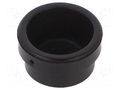 Stopper; 16mm; elastomer; Seal Plug DS; black; -20÷80°C; IP54 HUMMEL HUMMEL-1250160150