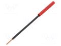Adapter; red; 32A; Overall len: 130mm; Socket size: 4mm; 1kV STÄUBLI A-SLK4-R-22