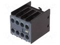 Auxiliary contacts; Size: S0,S00,S2; Leads: screw terminals SIEMENS 3RH2911-1FA40