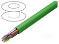 Wire: data transmission; hybrid; green; stranded; Cu; -25÷80°C HELUKABEL KH-BUS-81447
