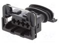 Connector: automotive; plug; female; JPT; PIN: 4; for cable; black TE Connectivity 282192-1