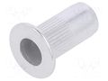 Rivet nuts; M3; aluminium; Ømount.hole: 5mm; L: 11mm; 20pcs. BETA 1742R-AL-M3