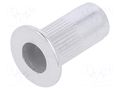 Rivet nuts; M3; aluminium; Ømount.hole: 5mm; L: 11mm; 20pcs. BETA 1742R-AL-M3