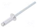 Rivet; aluminium; Rivet diam: 4mm; L.rivet: 10mm; 500pcs. BETA 1741RV-3.8K