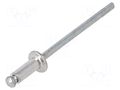 Rivet; aluminium; Rivet diam: 3.2mm; L.rivet: 8mm; 500pcs. BETA 1741RV-3.2K
