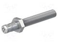 Connector: 6mm banana; plug; M6,screw type; 50mm; Medical STÄUBLI POAG-S6/35