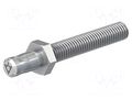 Connector: 6mm banana; plug; M6,screw type; 50mm; Medical STÄUBLI POAG-S6/35