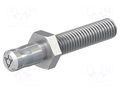 Connector: 6mm banana; plug; M6,screw type; 40mm; Medical STÄUBLI POAG-S6/25