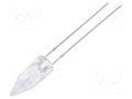 LED; red; 5mm; candle light effect; 750÷1120mcd; 100°; 2.5÷5VDC OPTOSUPPLY OSR5MK58A1B