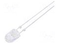 LED; green; oval; 5.1x4.3mm; 25000÷30000mcd; 100/40°; Front: convex OPTOSUPPLY OSG59A5HA1D-Z3