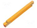 Folding ruler; L: 1m MEGA MGA-13001