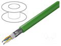 Wire; HELUKAT® PROFInet C; 2x2x22AWG; PROFINET; 5e; stranded; Cu HELUKABEL PROFINET-C-PVC