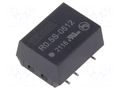 Converter: DC/DC; 0.5W; Uin: 4.5÷5.5VDC; Uout: 12VDC; Iout: 42mA; SMT RECOM R0.5S-0512