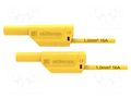 Test lead; 16A; banana plug 4mm,both sides; Urated: 1kV; Len: 1m SCHÜTZINGER VSFK85001100-GE