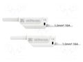 Test lead; 16A; banana plug 4mm,both sides; Urated: 1kV; Len: 1.5m SCHÜTZINGER VSFK87001150-WS
